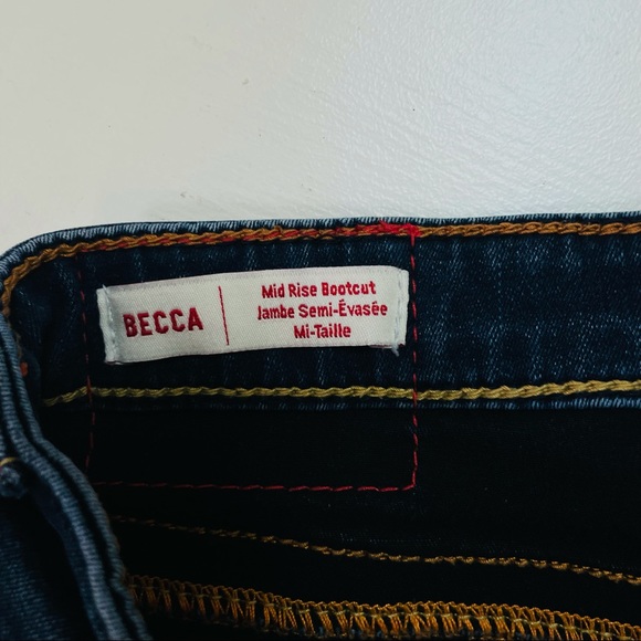 TRUE  RELIGION JEANS SIZE 32 Boots  cut - Picture 6 of 10